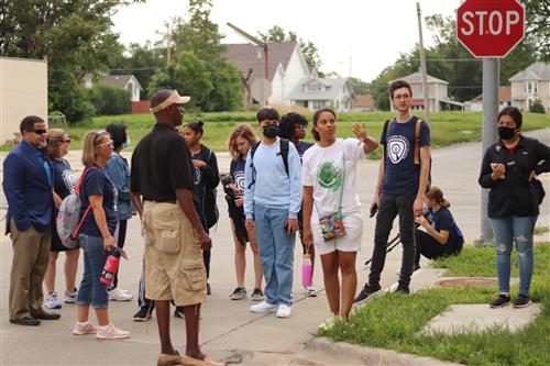 Tour of North 24th Street.
